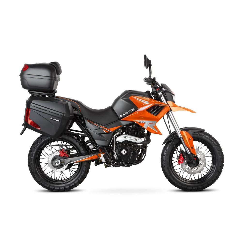 Motocykl Barton Hyper 125 z kuframi Motocykl Barton Hyper 125 z kuframi