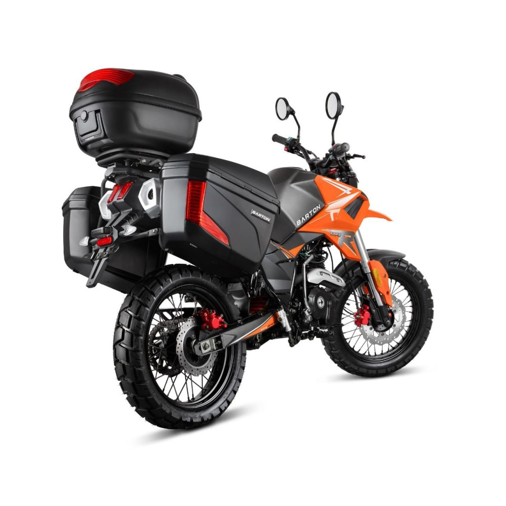 Motocykl Barton Hyper 125 z kuframi Motocykl Barton Hyper 125 z kuframi