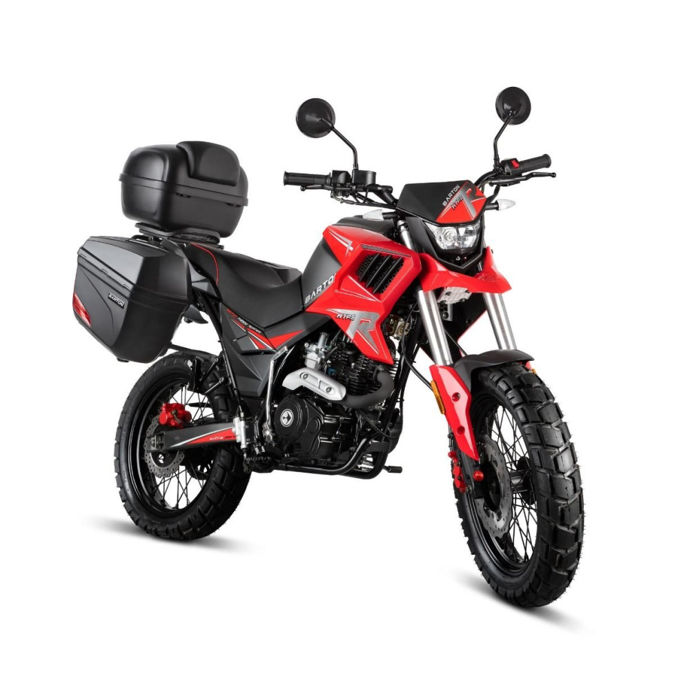 Motocykl Barton Hyper 125 z kuframi Motocykl Barton Hyper 125 z kuframi