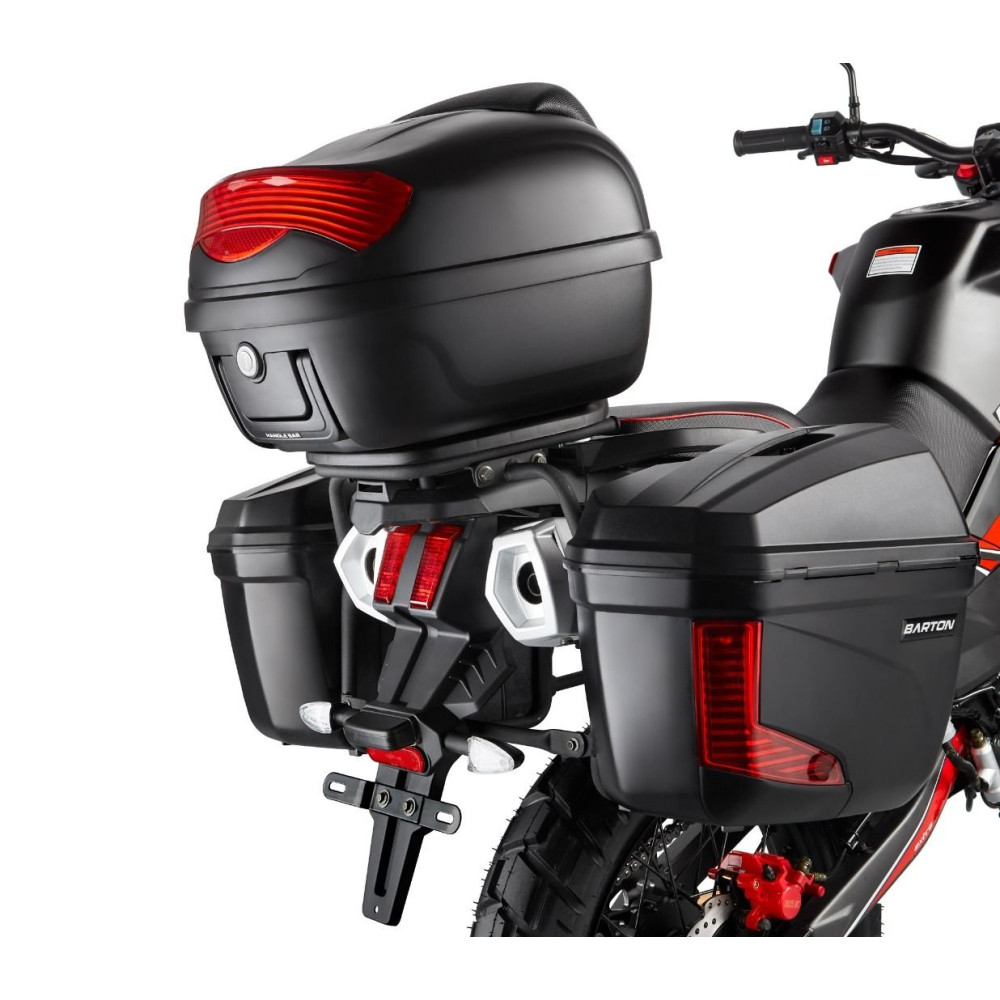 Motocykl Barton Hyper 125 z kuframi Motocykl Barton Hyper 125 z kuframi