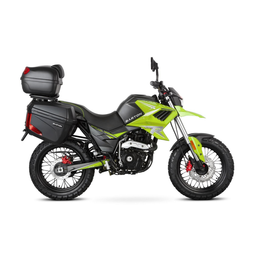 Motocykl Barton Hyper 125 z kuframi Motocykl Barton Hyper 125 z kuframi