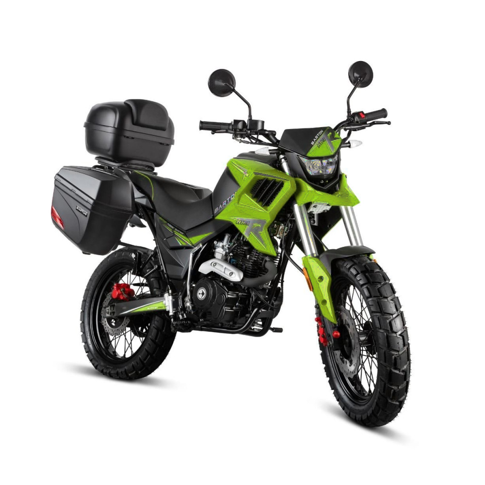 Motocykl Barton Hyper 125 z kuframi Motocykl Barton Hyper 125 z kuframi