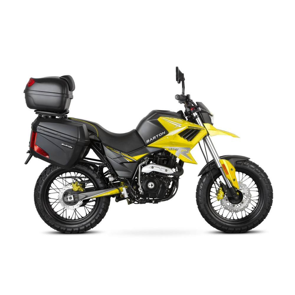 Motocykl Barton Hyper 125 z kuframi Motocykl Barton Hyper 125 z kuframi